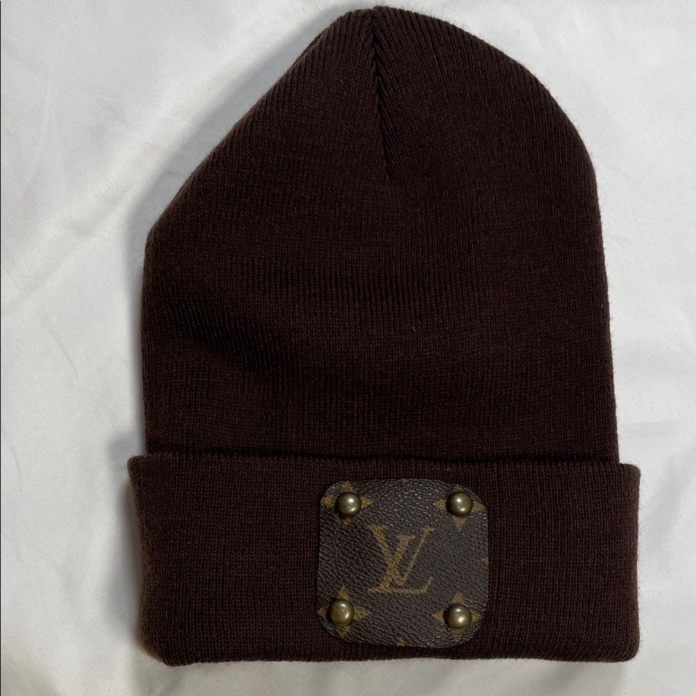 Louis Vuitton Dark Brown Knit Hat